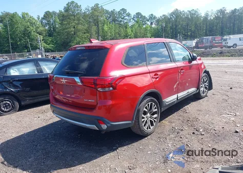 2018 Mitsubishi Outlander Es z USA, uszkodzony, nr VIN JA4AD2A37JZ042816